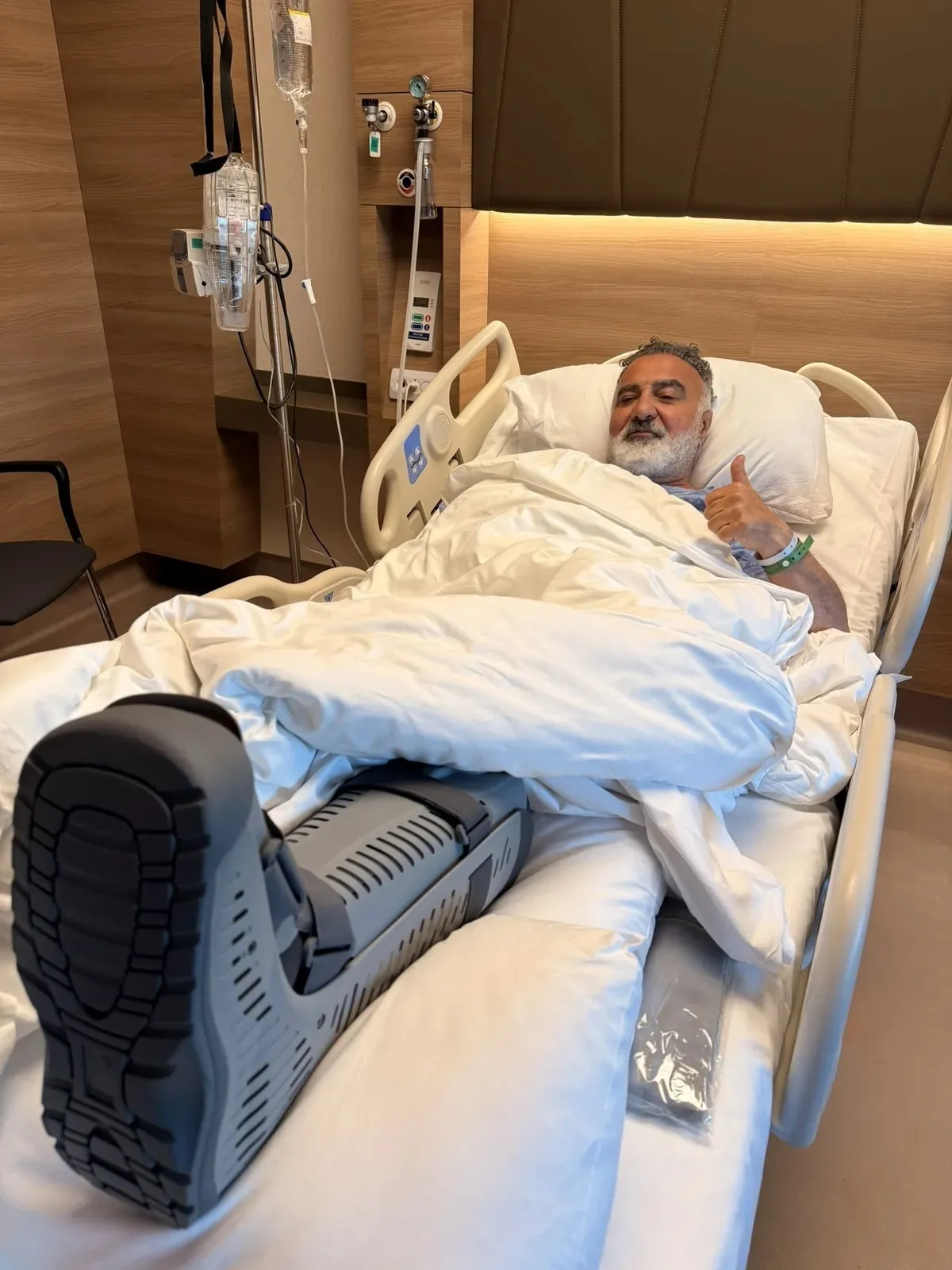 Cengiz Bozkurt sahnedeyken sakatlandı